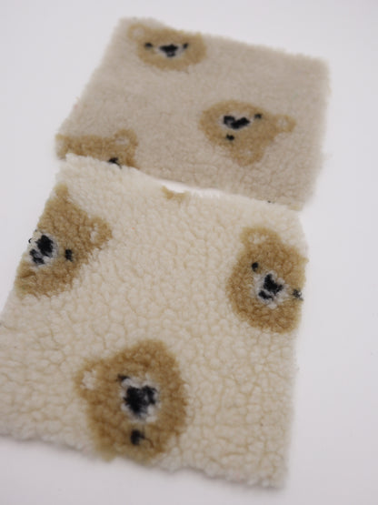 【25AW-157】プチくまちゃんボア　/0.5ｙあたり=～1725円
