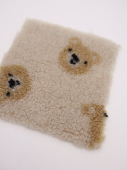 【25AW-157】プチくまちゃんボア　/0.5ｙあたり=～1725円