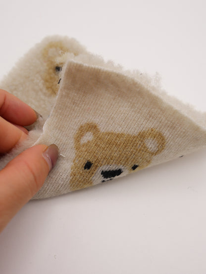 【25AW-157】プチくまちゃんボア　/0.5ｙあたり=～1725円