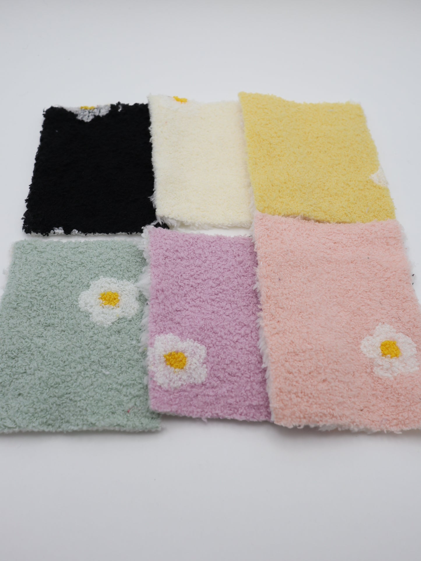 【25AW-158】レトロフラワー両面ボアニット　/0.5ｙあたり=～1265円