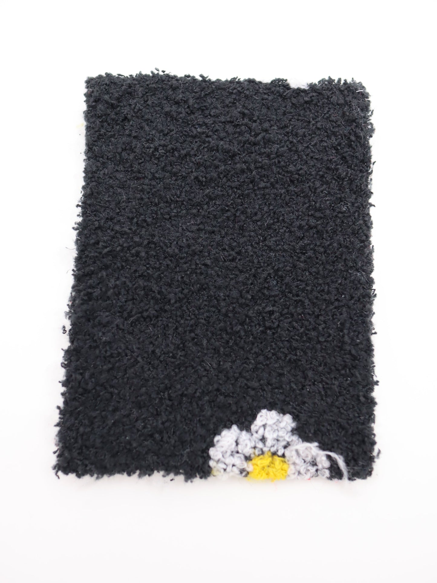 【25AW-158】レトロフラワー両面ボアニット　/0.5ｙあたり=～1265円