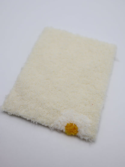 【25AW-158】レトロフラワー両面ボアニット　/0.5ｙあたり=～1265円