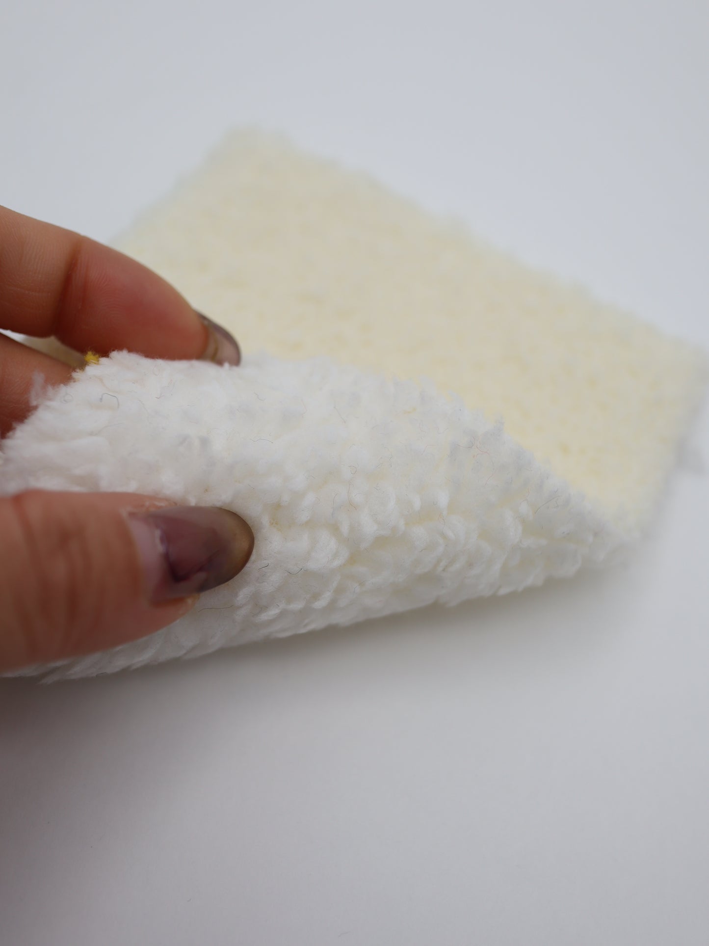 【25AW-158】レトロフラワー両面ボアニット　/0.5ｙあたり=～1265円