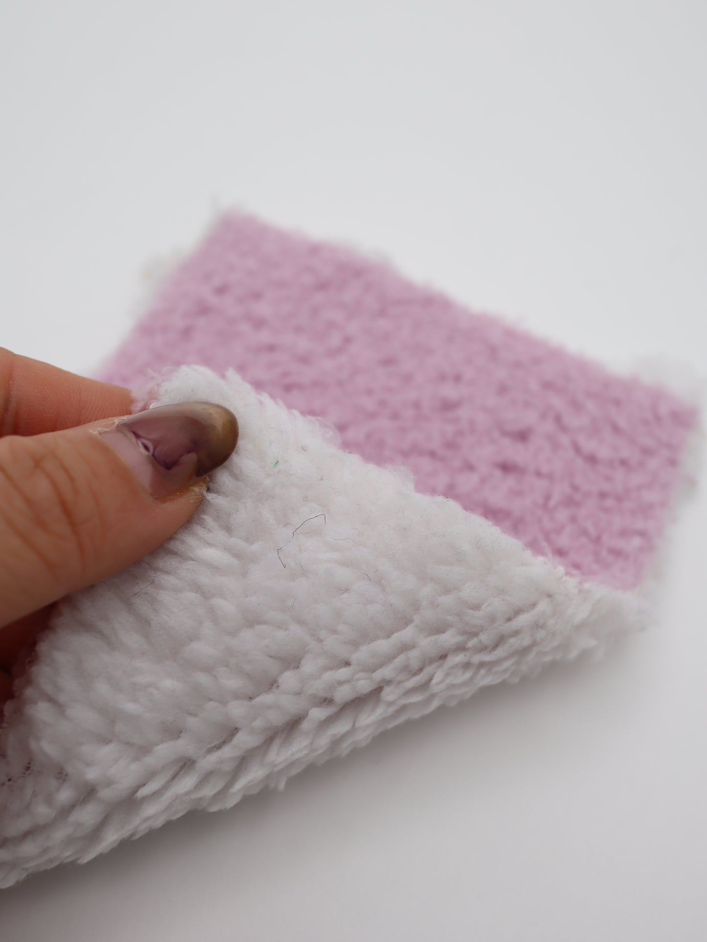 【25AW-158】レトロフラワー両面ボアニット　/0.5ｙあたり=～1265円