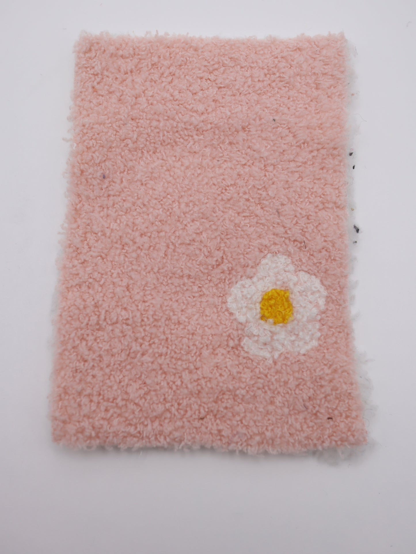 【25AW-158】レトロフラワー両面ボアニット　/0.5ｙあたり=～1265円