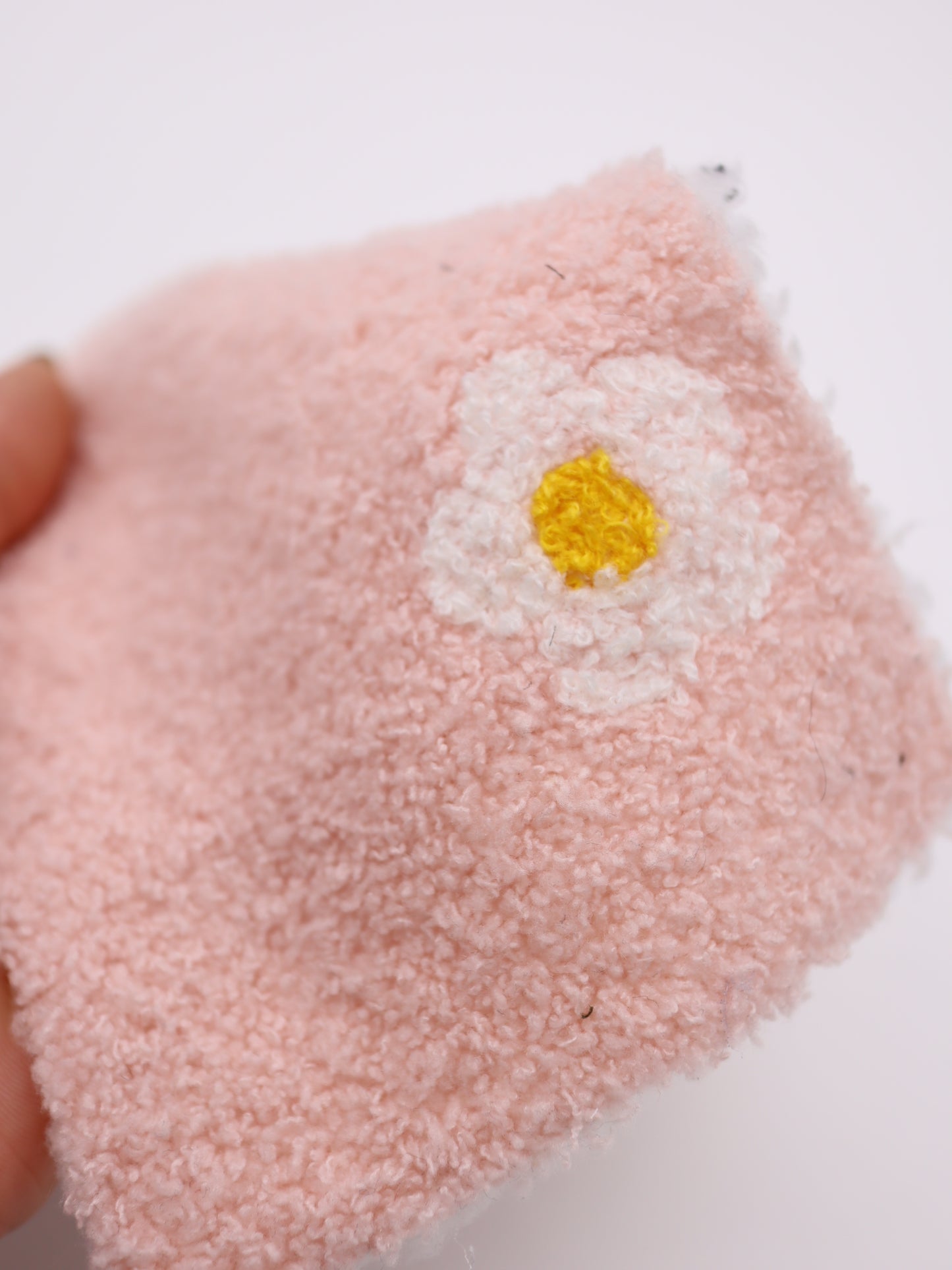 【25AW-158】レトロフラワー両面ボアニット　/0.5ｙあたり=～1265円