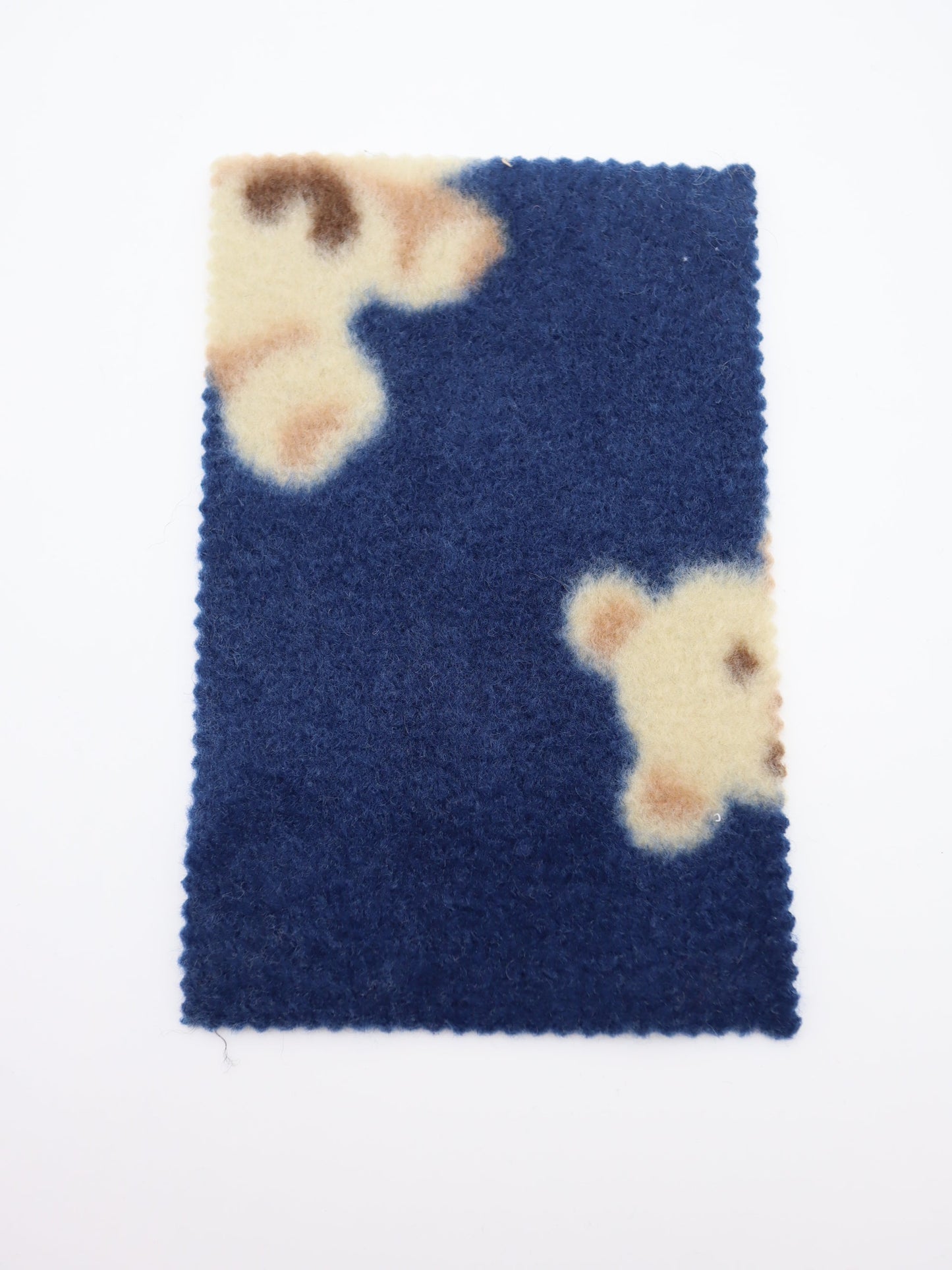 【25AW-161】ふわふわくまちゃん起毛天竺ニット　/0.5ｙあたり=～910円