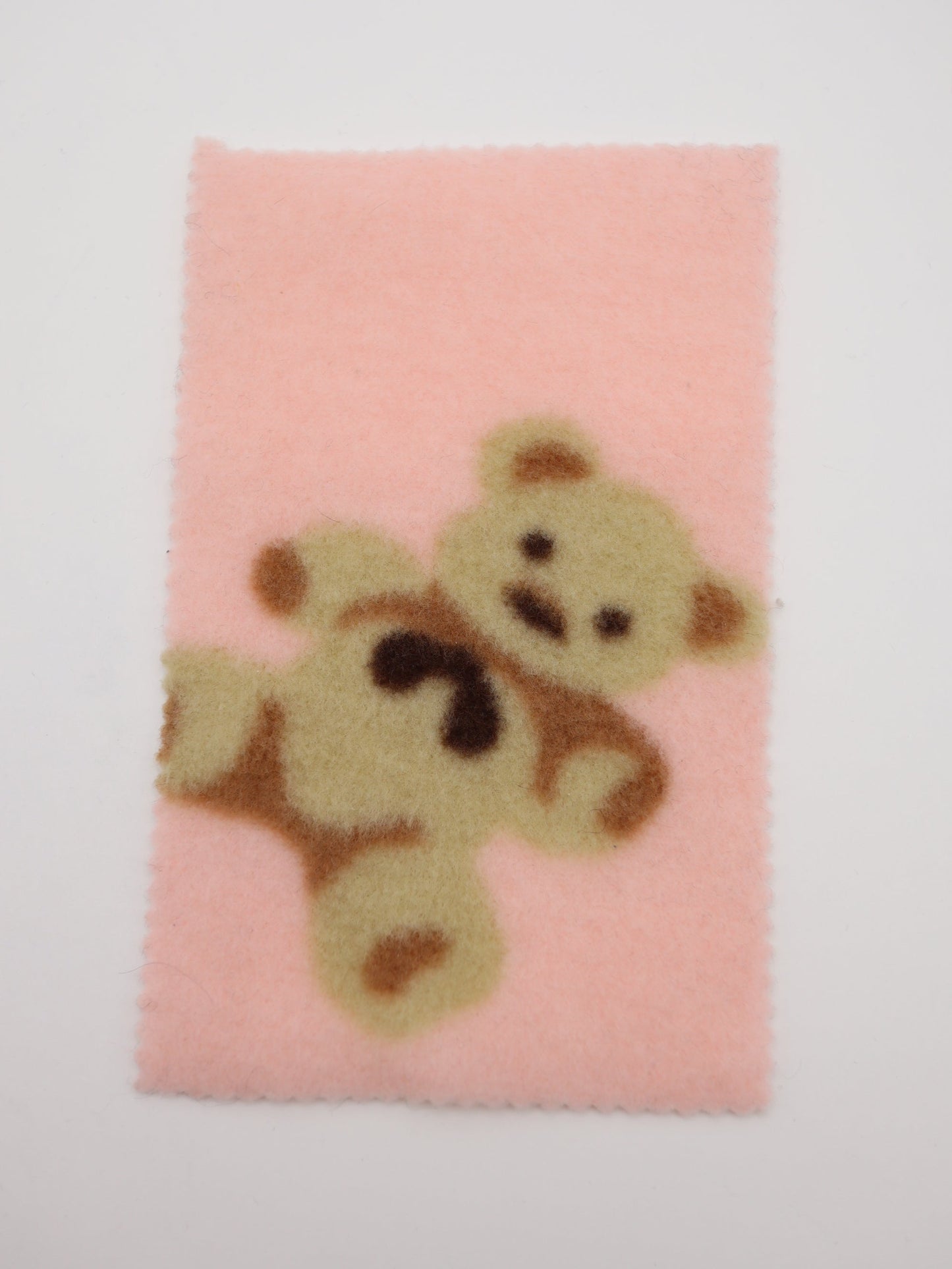 【25AW-161】ふわふわくまちゃん起毛天竺ニット　/0.5ｙあたり=～910円