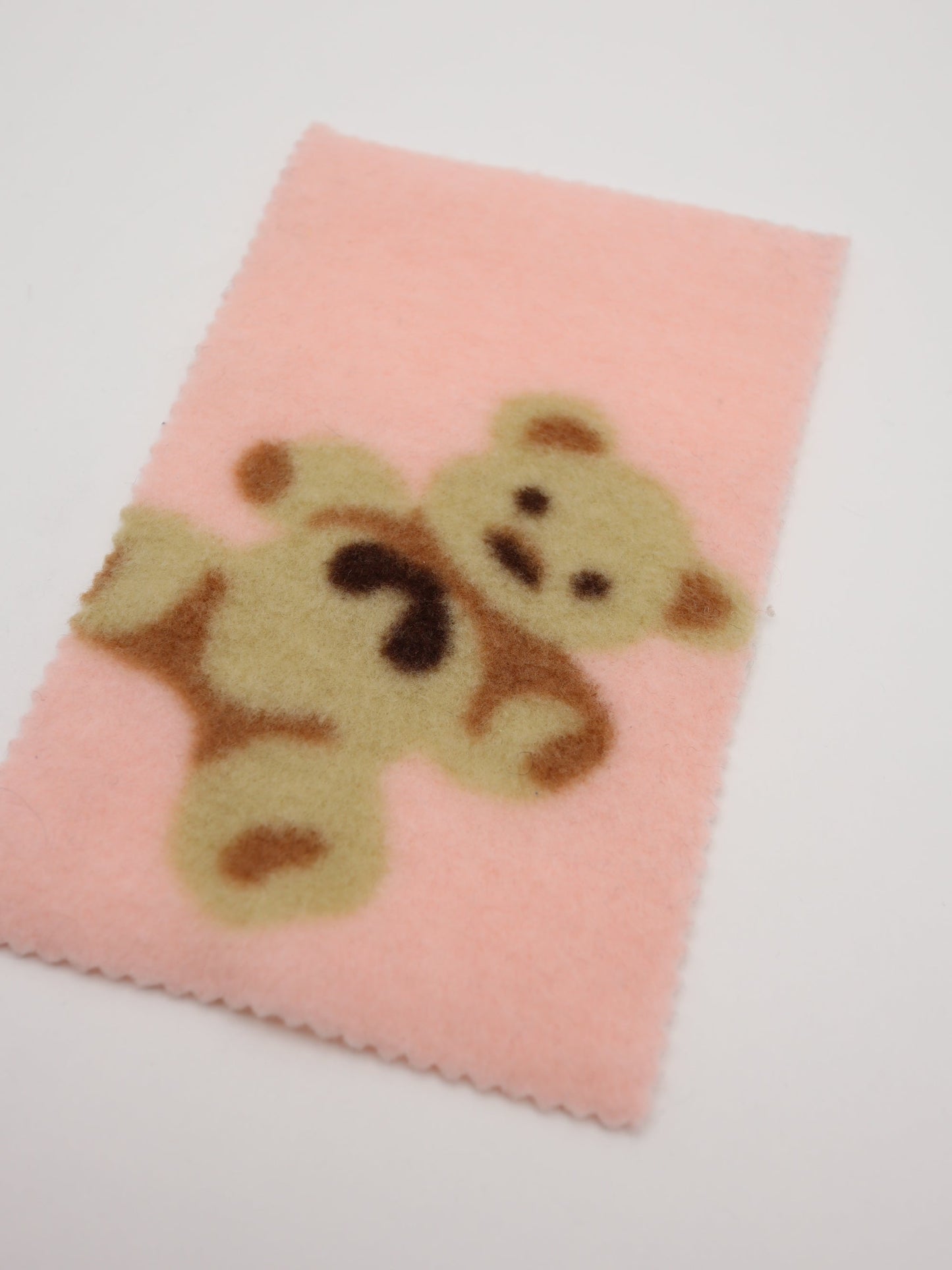 【25AW-161】ふわふわくまちゃん起毛天竺ニット　/0.5ｙあたり=～910円