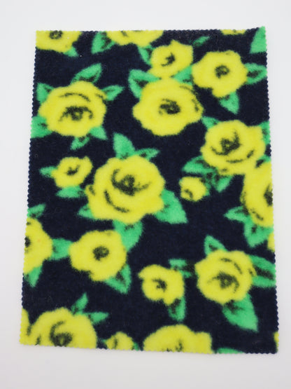 【25AW-163】ローズローズふわふわフリースニット　/0.5ｙあたり=～980円