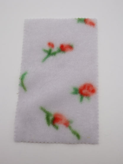 【25AW-170】プチローズふわふわフリースニット　/0.5ｙあたり=～890円