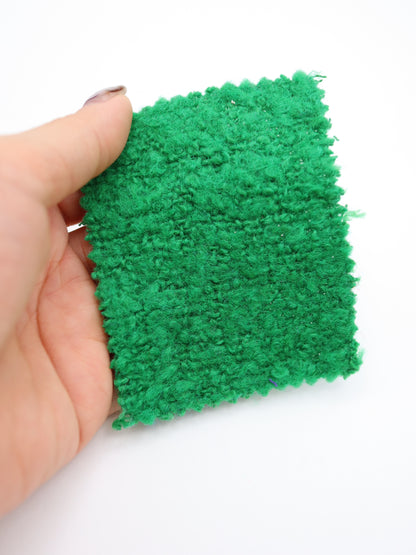 【25AW-067】ウール60％ふわふわプチくるくるヤーンツイード　/0.5ｙあたり=～1560円