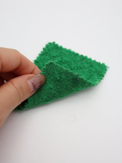 【25AW-067】ウール60％ふわふわプチくるくるヤーンツイード　/0.5ｙあたり=～1560円