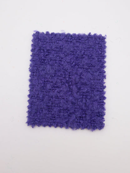 【25AW-067】ウール60％ふわふわプチくるくるヤーンツイード　/0.5ｙあたり=～1560円