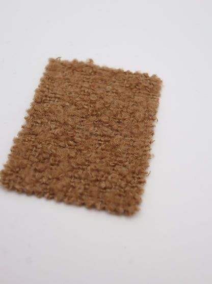 【25AW-067】ウール60％ふわふわプチくるくるヤーンツイード　/0.5ｙあたり=～1560円