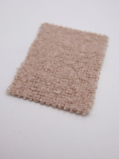 【25AW-067】ウール60％ふわふわプチくるくるヤーンツイード　/0.5ｙあたり=～1560円