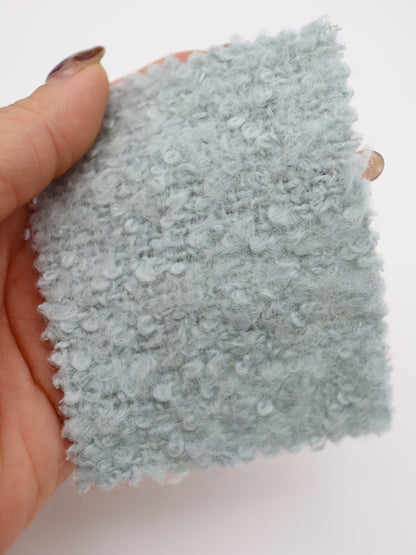 【25AW-067】ウール60％ふわふわプチくるくるヤーンツイード　/0.5ｙあたり=～1560円