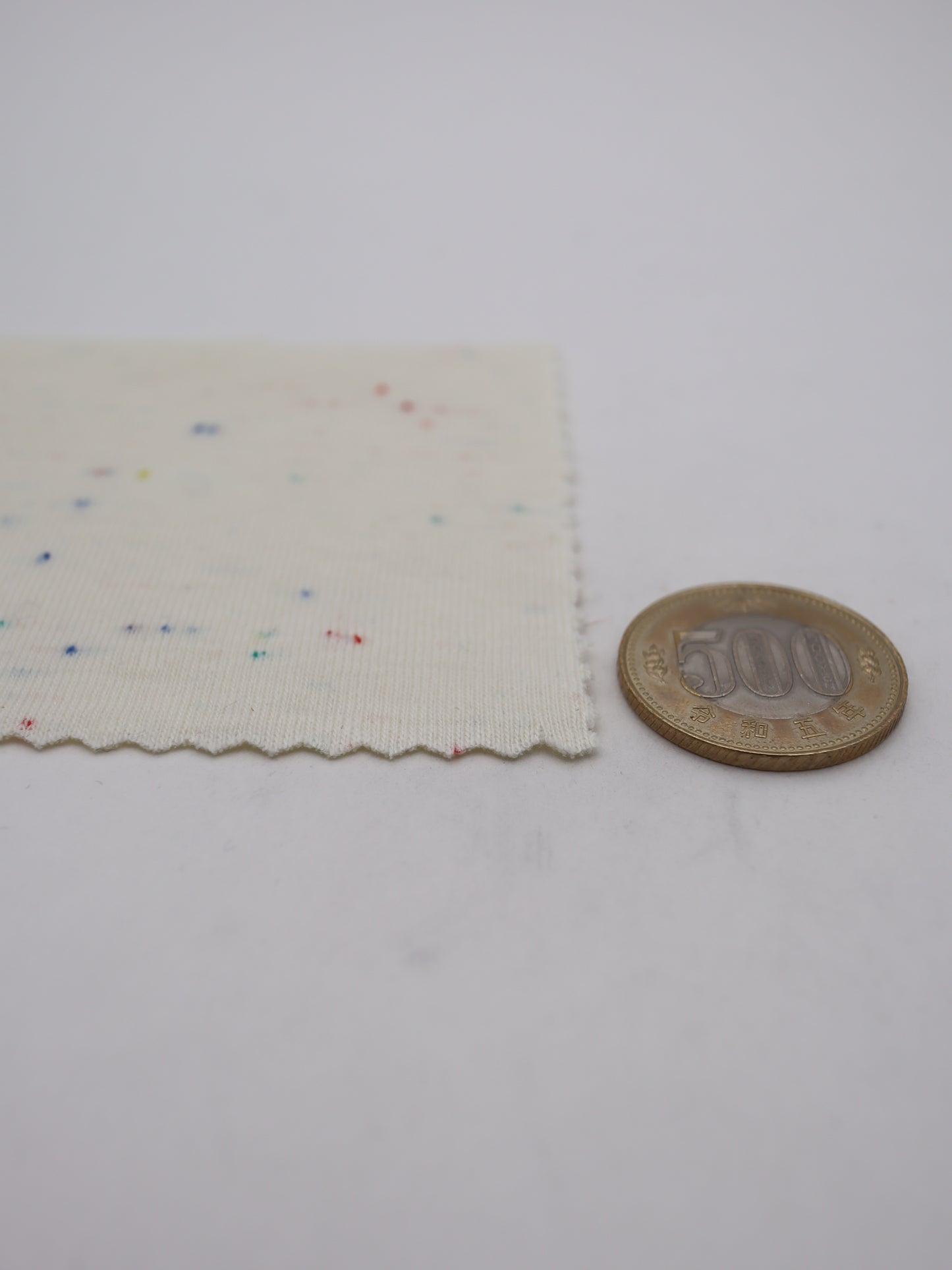 高伸縮！カラフルつぶつぶ入りフライスニット｜【生地幅】約167センチ 【混率】綿90％ポリエステル5％ポリウレタン5％｜ドッグウエア・KIDSウエア・トップス・雑貨向き｜26AW-087