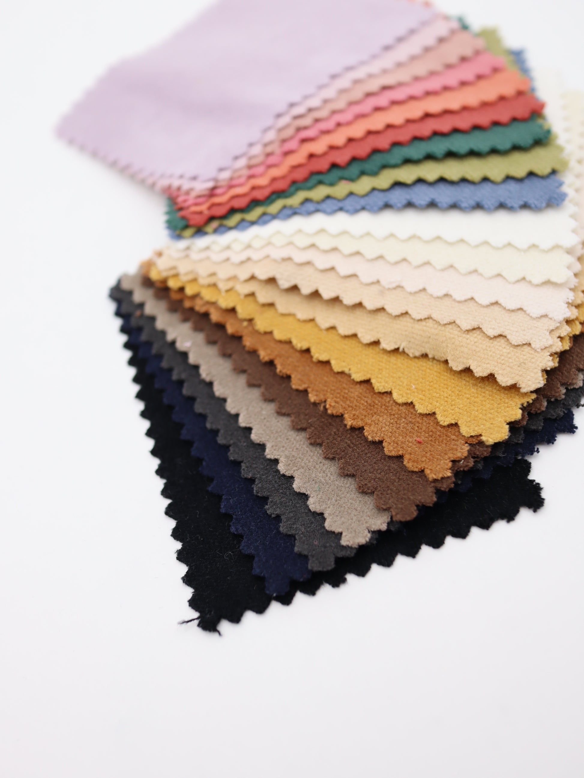 綿別珍 全カラー展開 ストレッチ生地 パンツ スカート用 布販売 通販