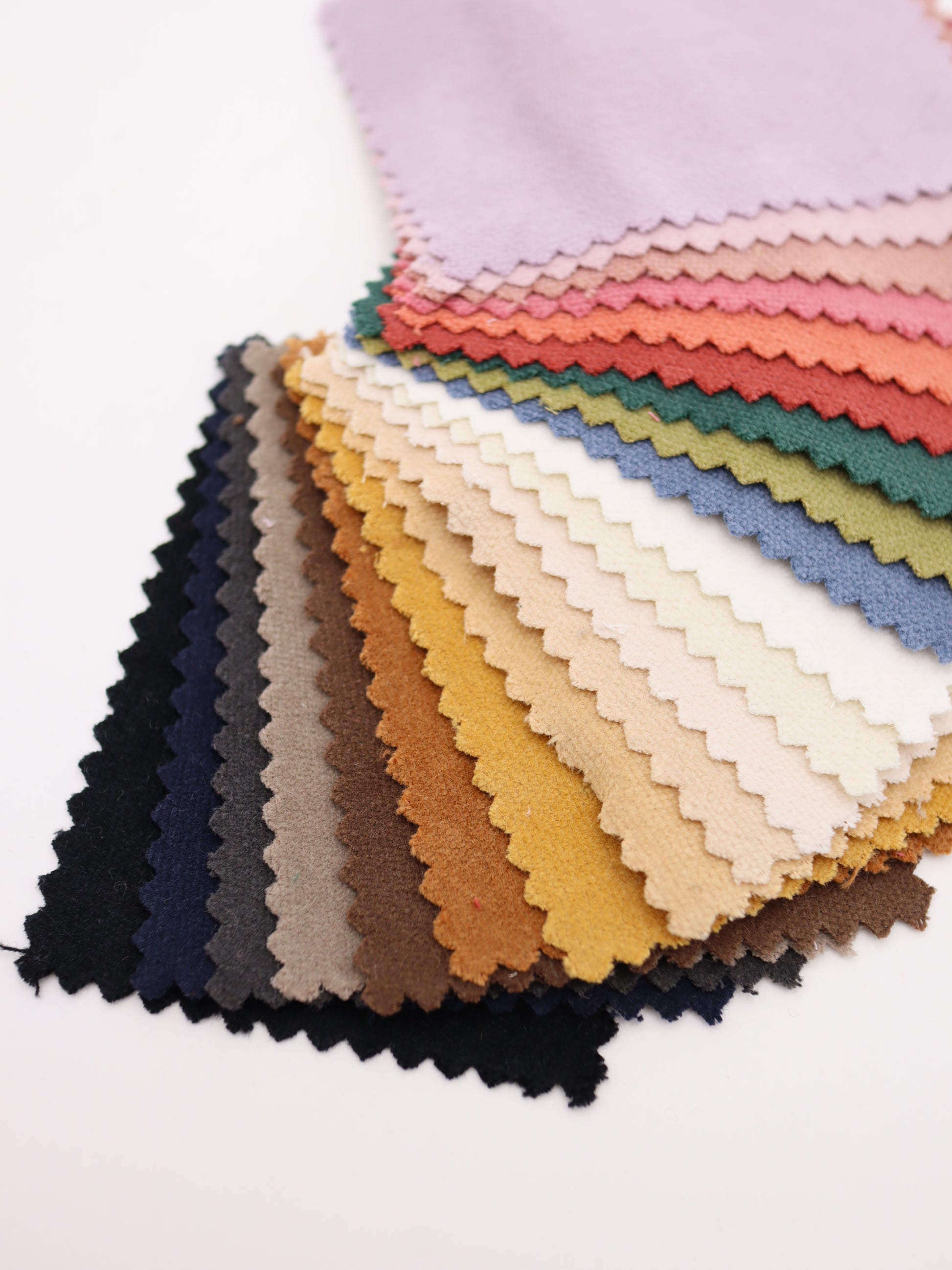 綿別珍 全カラー展開 ストレッチ生地 パンツ スカート用 布販売 通販