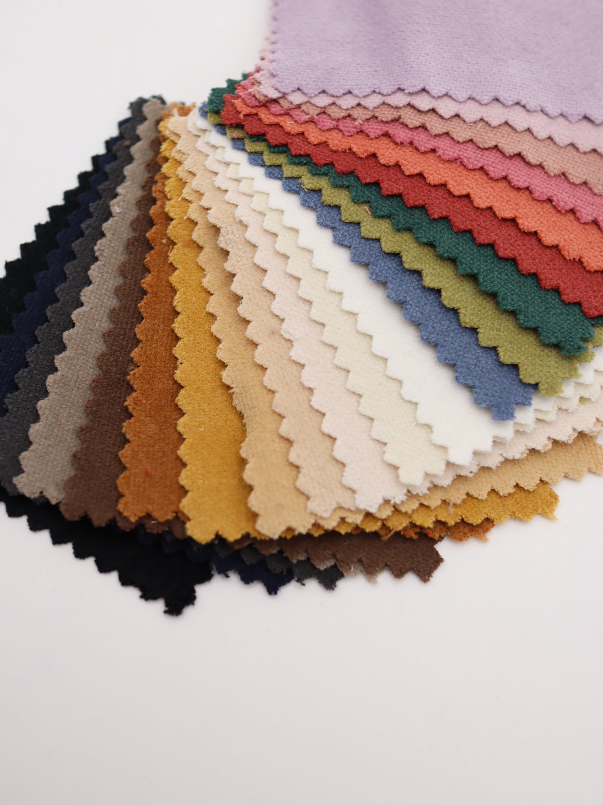 綿別珍 全カラー展開 ストレッチ生地 パンツ スカート用 布販売 通販