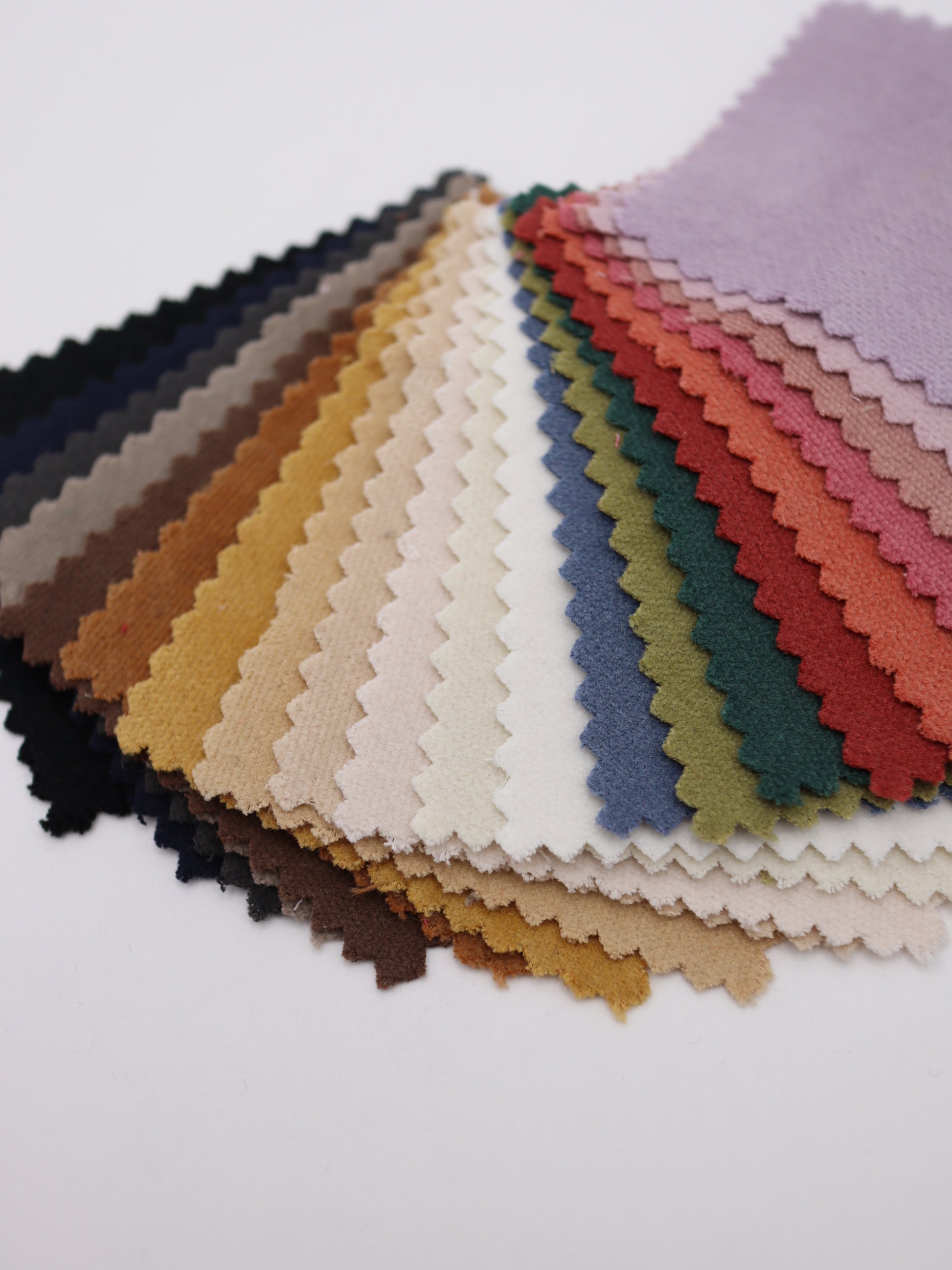 綿ストレッチ別珍 カラーバリエーション ボトム用生地 パンツ スカート 布通販