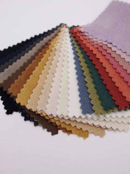 綿ストレッチ別珍 カラーバリエーション ボトム用生地 パンツ スカート 布通販