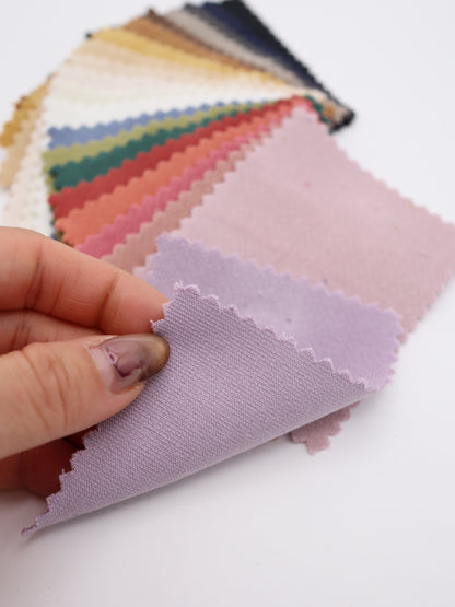 綿ストレッチ別珍 カラーバリエーション ボトム用生地 パンツ スカート 布通販　裏面