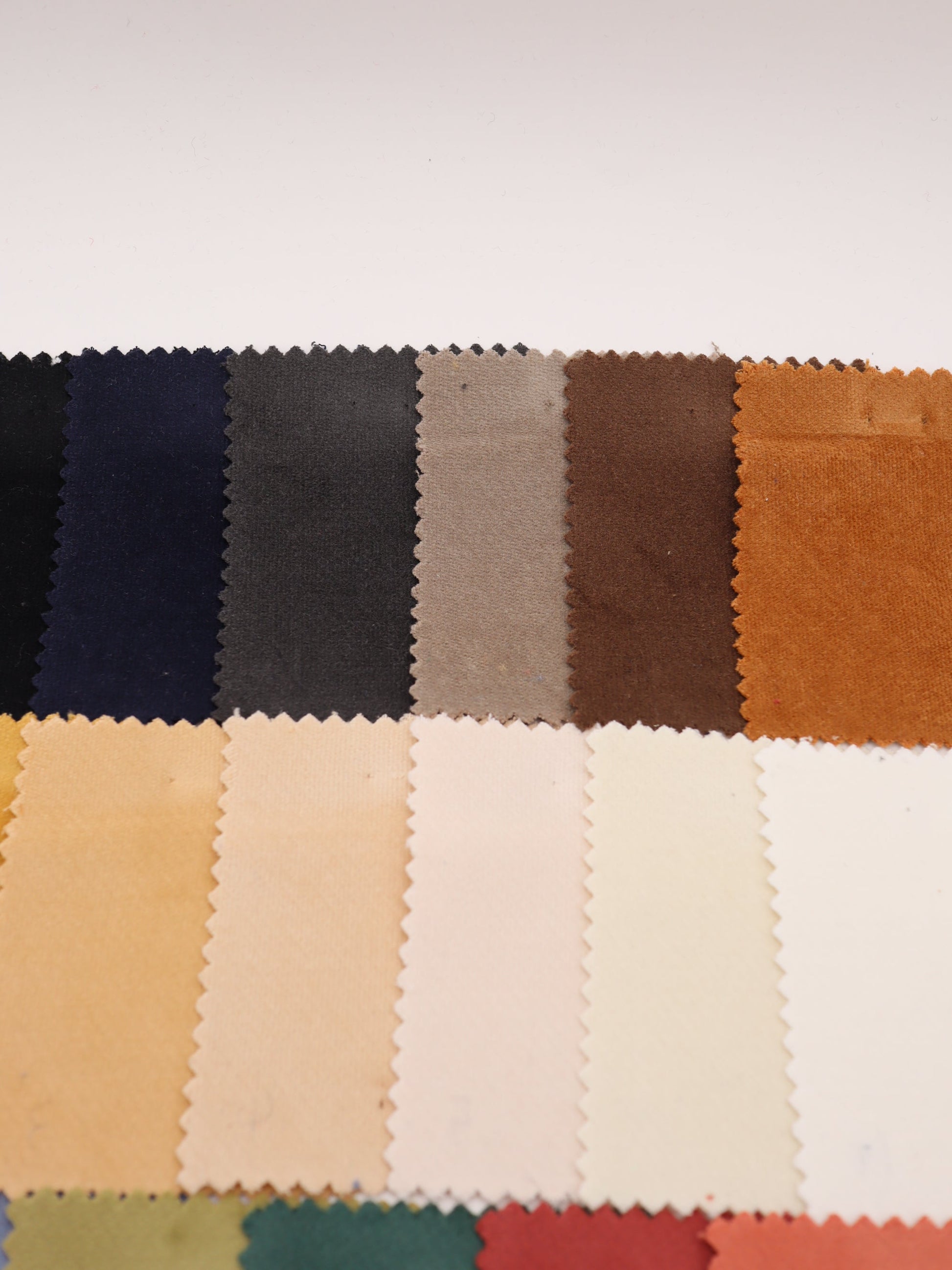 綿ストレッチ別珍 カラーバリエーション ボトム用生地 パンツ スカート 布通販