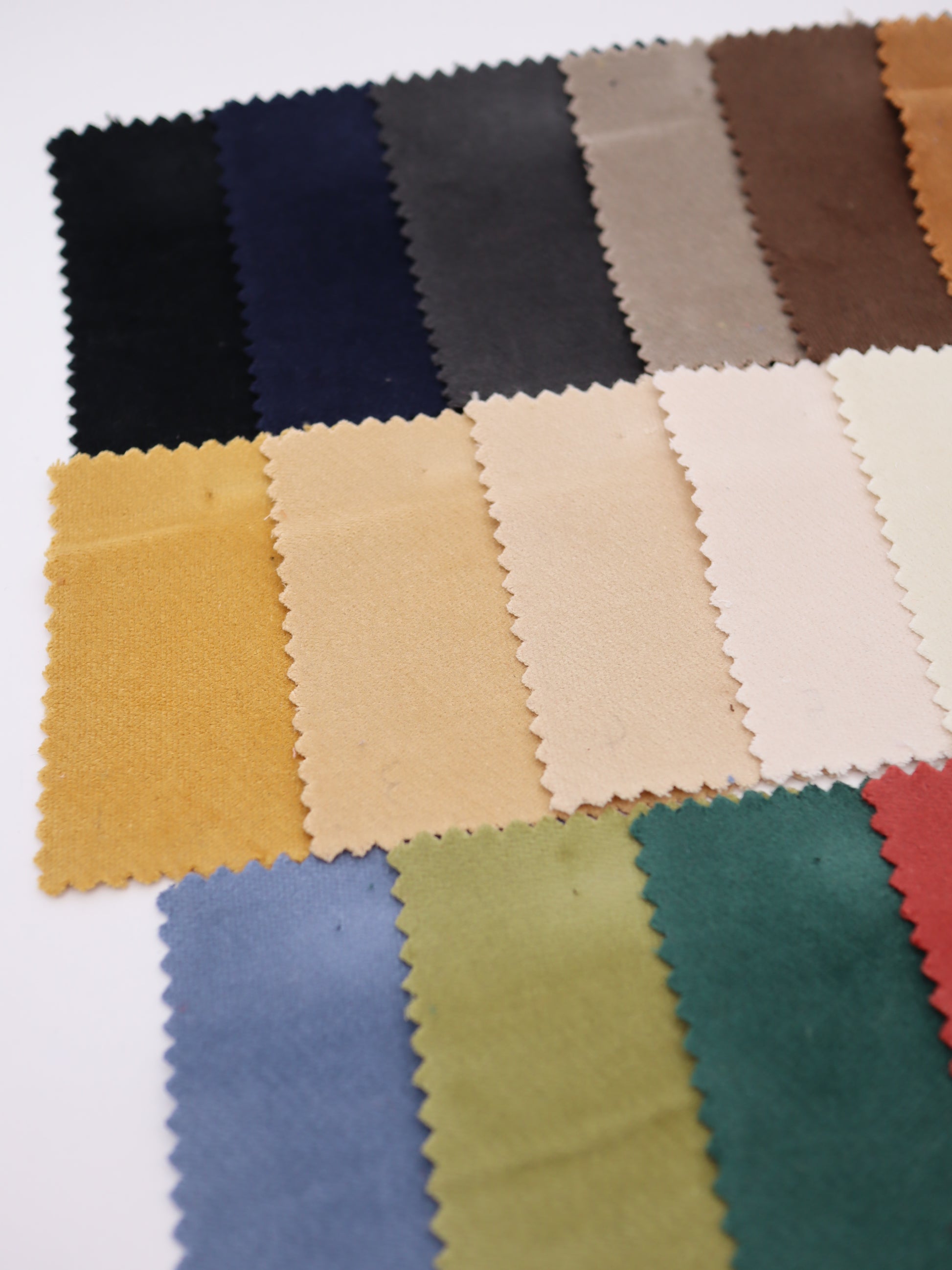 綿ストレッチ別珍 カラーバリエーション ボトム用生地 パンツ スカート 布通販