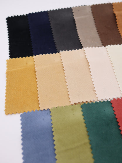 綿ストレッチ別珍 カラーバリエーション ボトム用生地 パンツ スカート 布通販