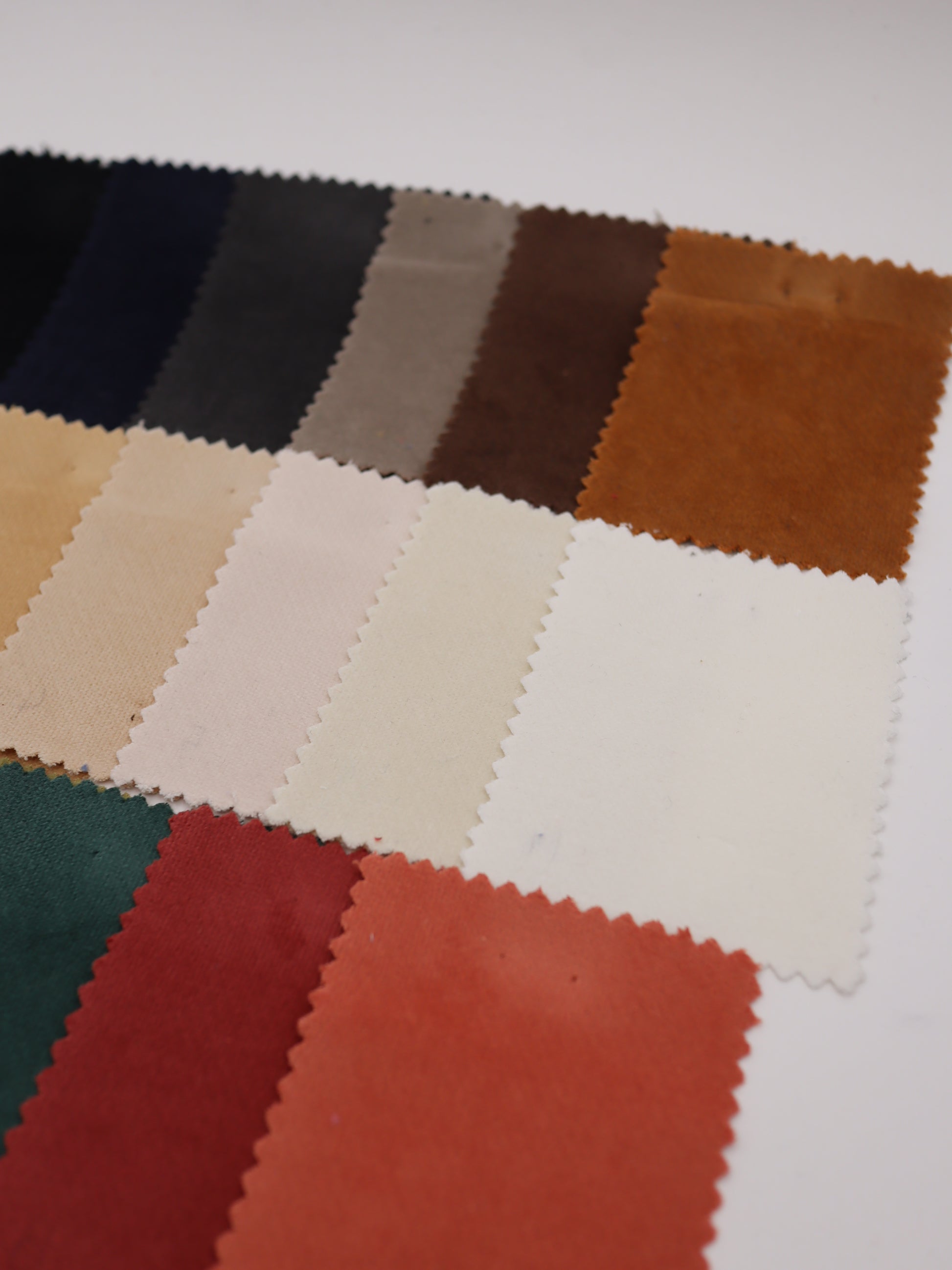 綿ストレッチ別珍 カラーバリエーション ボトム用生地 パンツ スカート 布通販