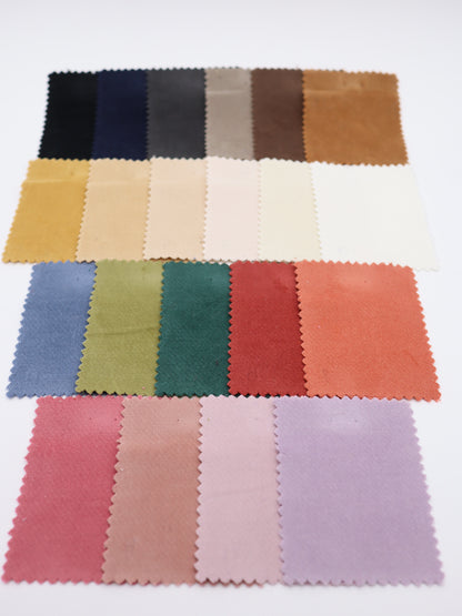 【25AW-126】素朴感あるストレッチある綿べっちん　/0.5ｙあたり = ～955円