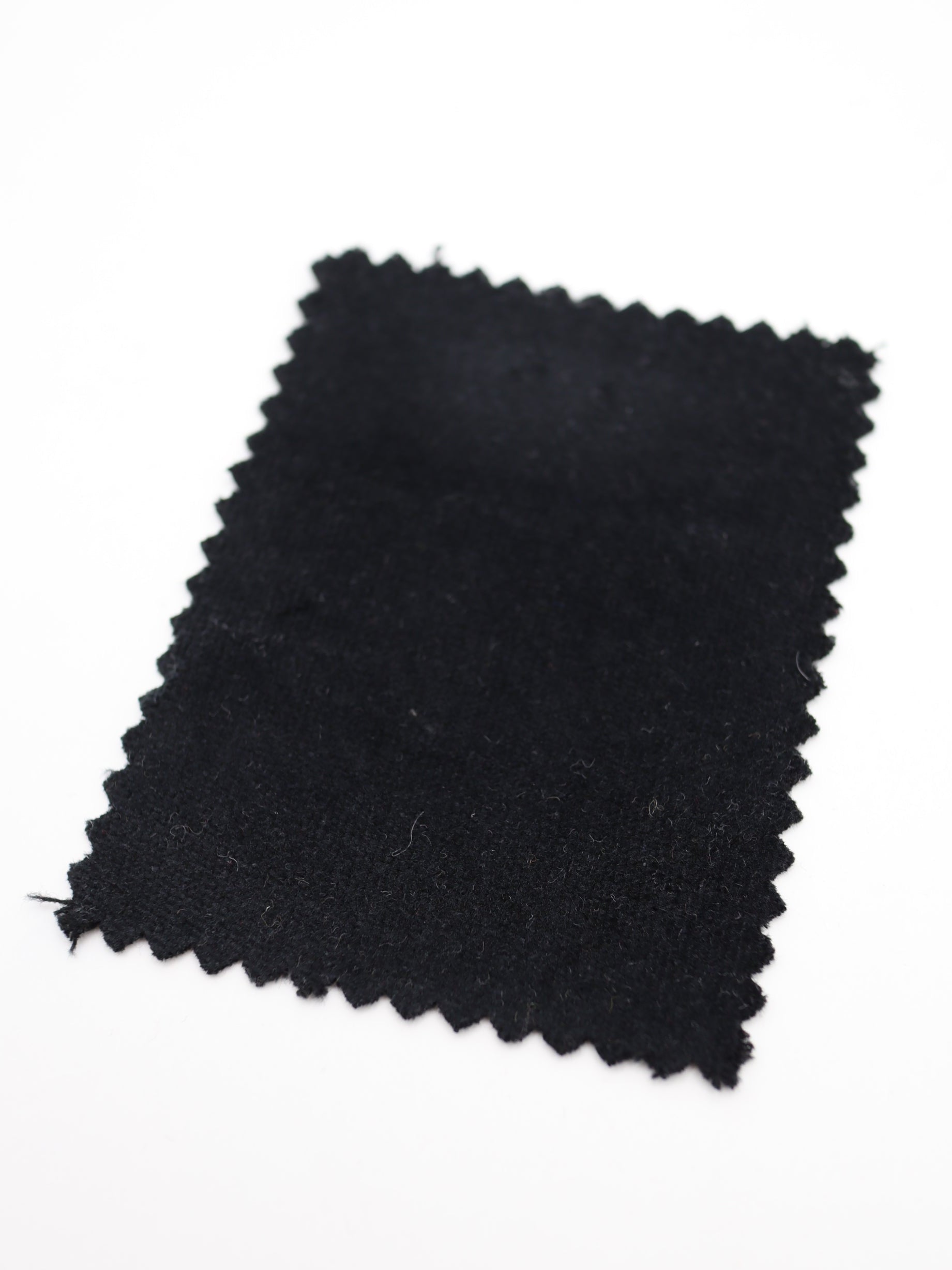 綿別珍 生地質感 ストレッチ素材 ボトム用布地 パンツ スカート制作　ブラック