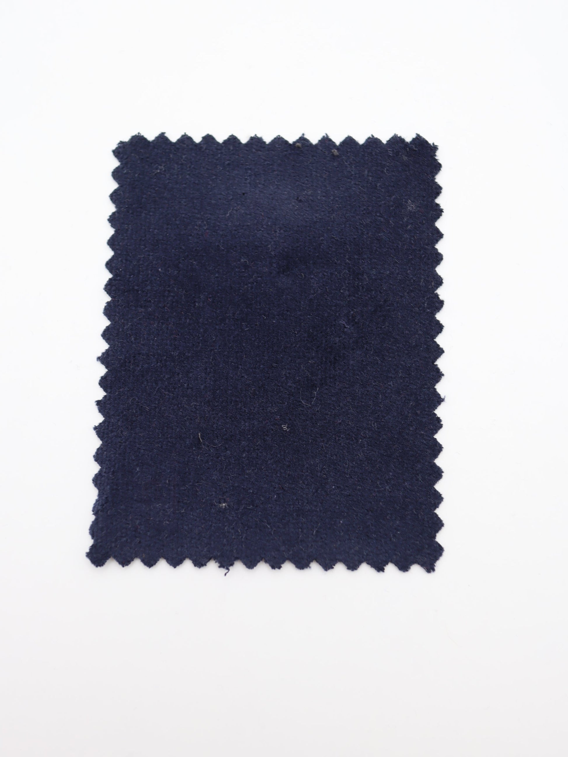 綿別珍 生地質感 ストレッチ素材 ボトム用布地 パンツ スカート制作　ネイビー