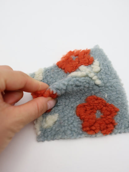 【25AW-169】レトロリーフフラワーボア　/0.5ｙあたり = ～1175円