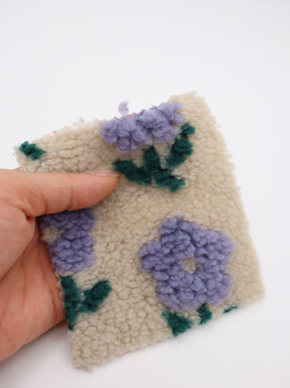 【25AW-169】レトロリーフフラワーボア　/0.5ｙあたり = ～1175円