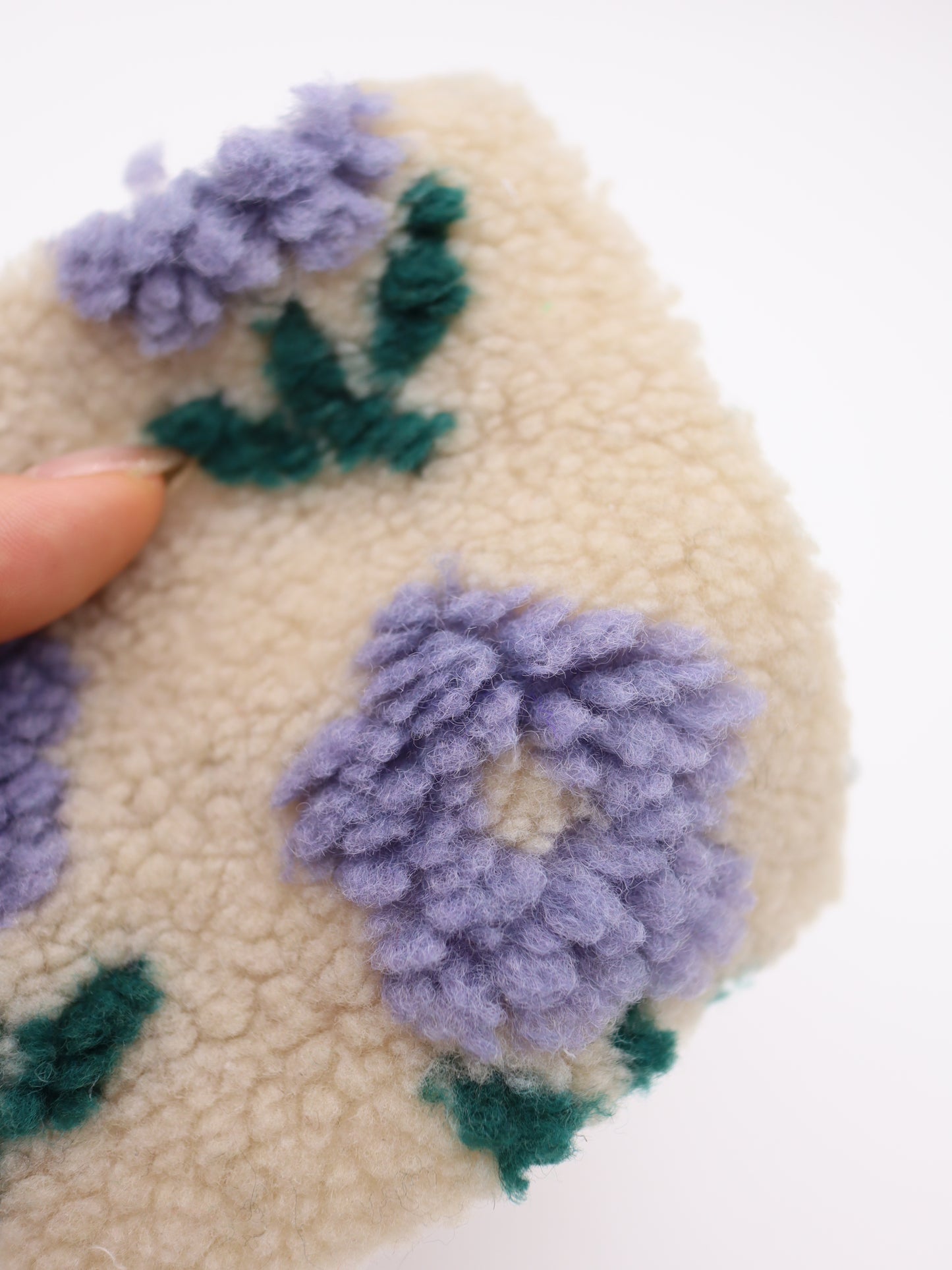 【25AW-169】レトロリーフフラワーボア　/0.5ｙあたり = ～1175円