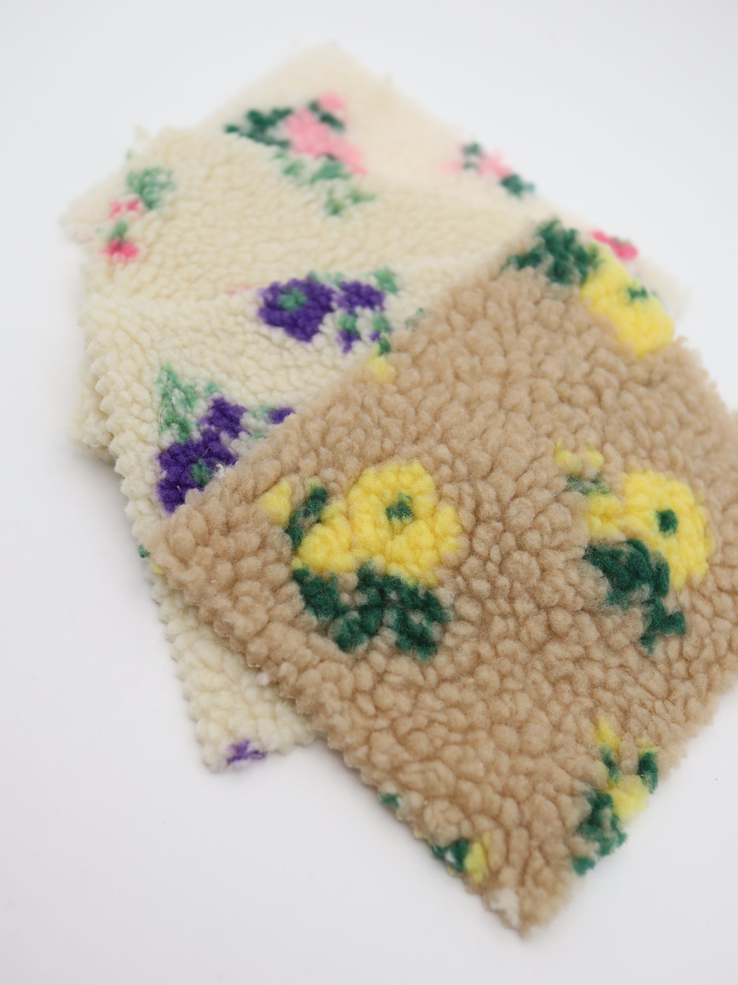 スプリングプチフラワーボア カラーバリエーション ハンドメイド用ボア生地