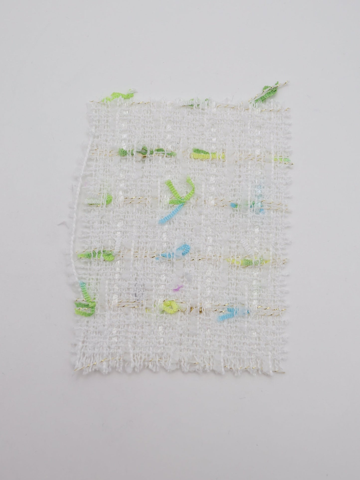 カラフルテープヤーンミックスツイード生地　スカートやワンピースやジャケットなど◎【26SS-073】