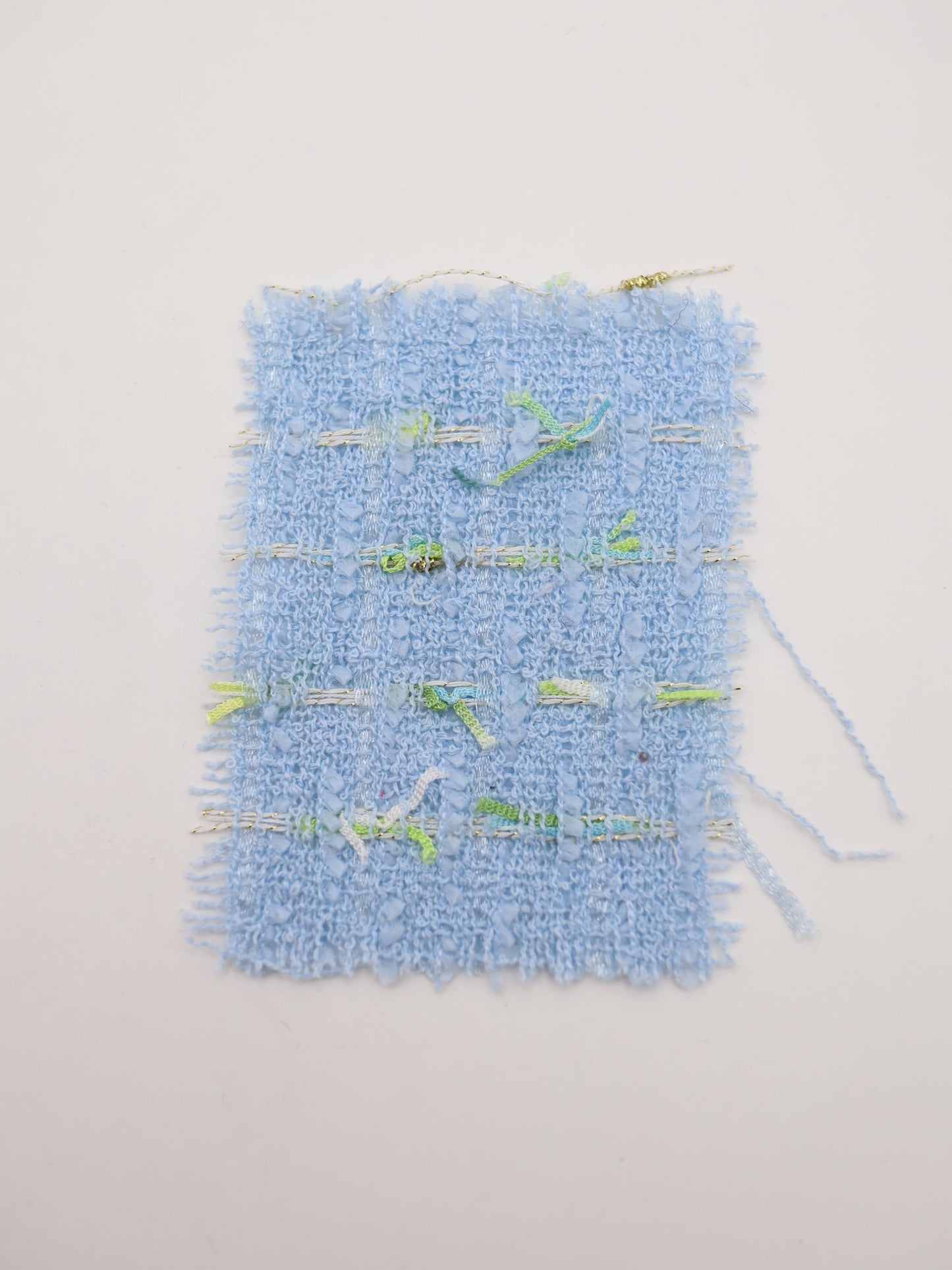 カラフルテープヤーンミックスツイード生地　スカートやワンピースやジャケットなど◎【26SS-073】