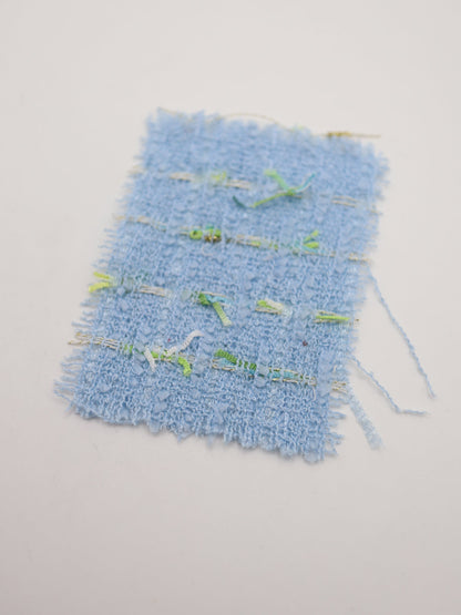 カラフルテープヤーンミックスツイード生地　スカートやワンピースやジャケットなど◎【26SS-073】