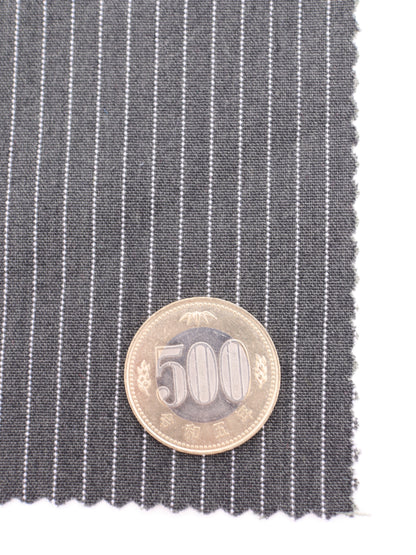カラバリ有！ピンストライプ 平織生地｜【生地幅】約147センチ 【混率】ポリエステル80％レーヨン16％ポリウレタン4％｜ジャケット・ボトムス・ワンピース・雑貨向き｜26AW-192