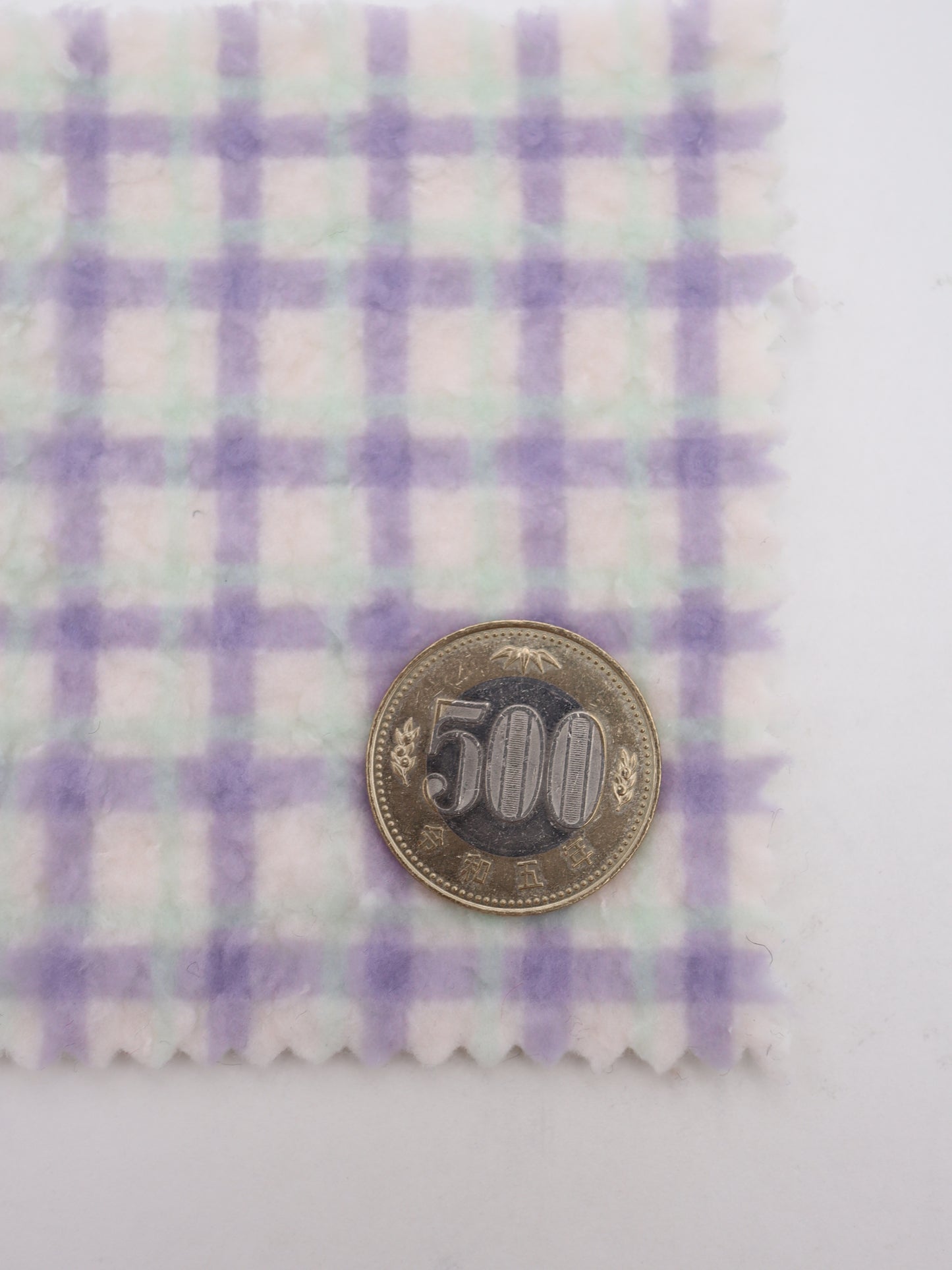 タータンチェック柄プリント 両面起毛フリースニット｜【生地幅】約142センチ 【混率】ポリエステル100％｜ドッグウエア・KIDSウエア・アウター・雑貨向き｜26AW-216
