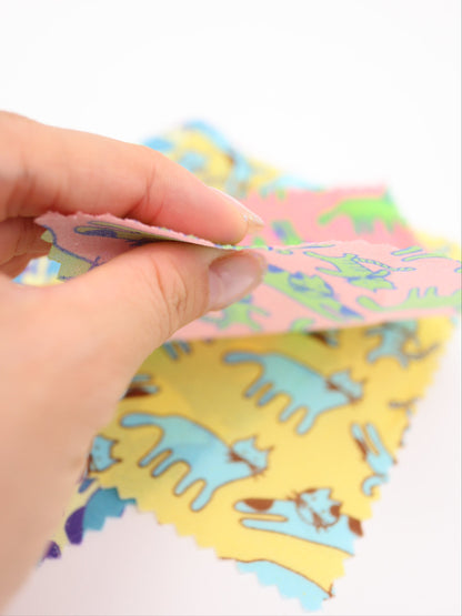 【25AW-050】猫村猫太さんプリント綿ローン　/0.5ｙあたり=～745円