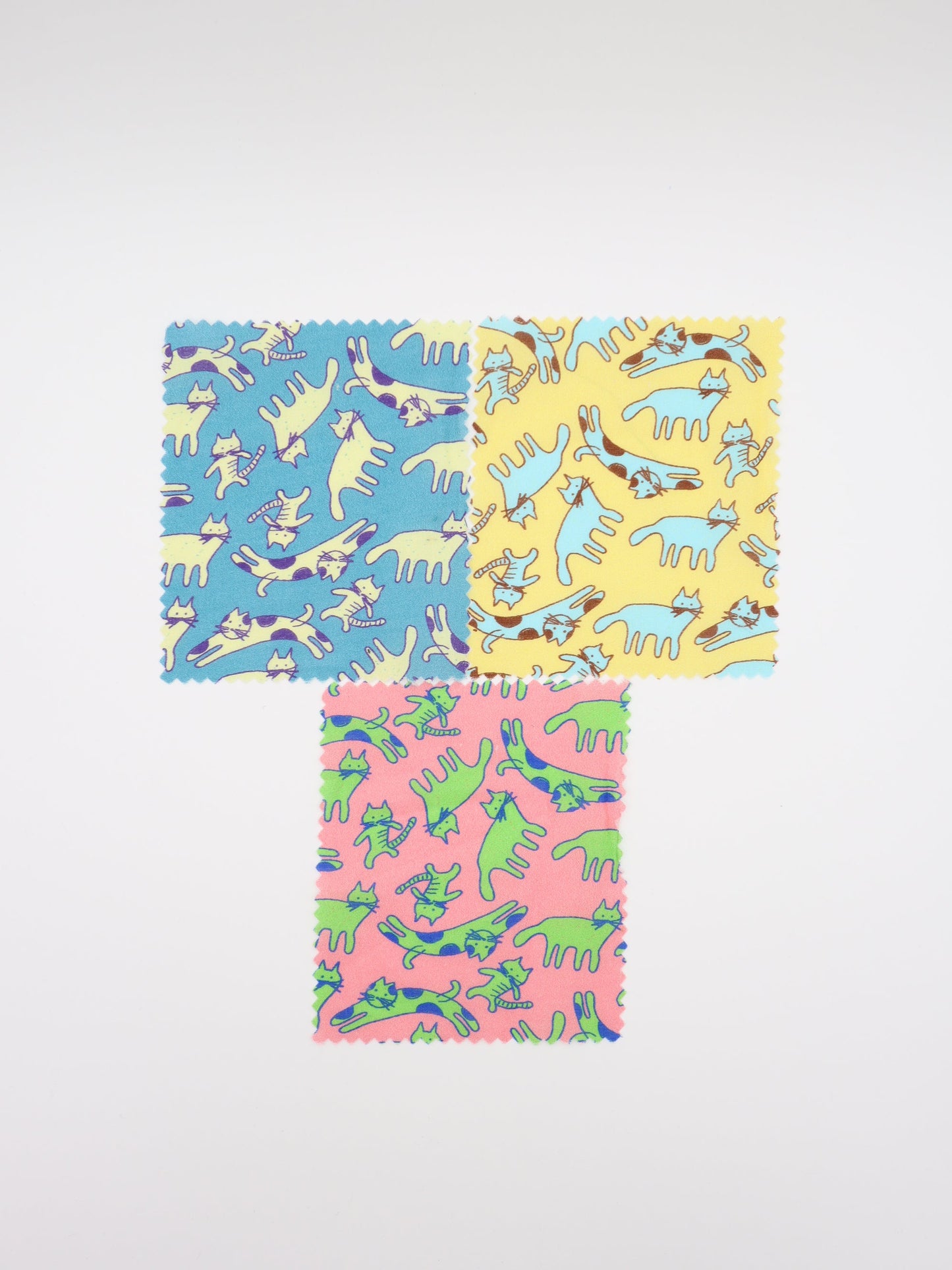 【25AW-050】猫村猫太さんプリント綿ローン　/0.5ｙあたり=～745円