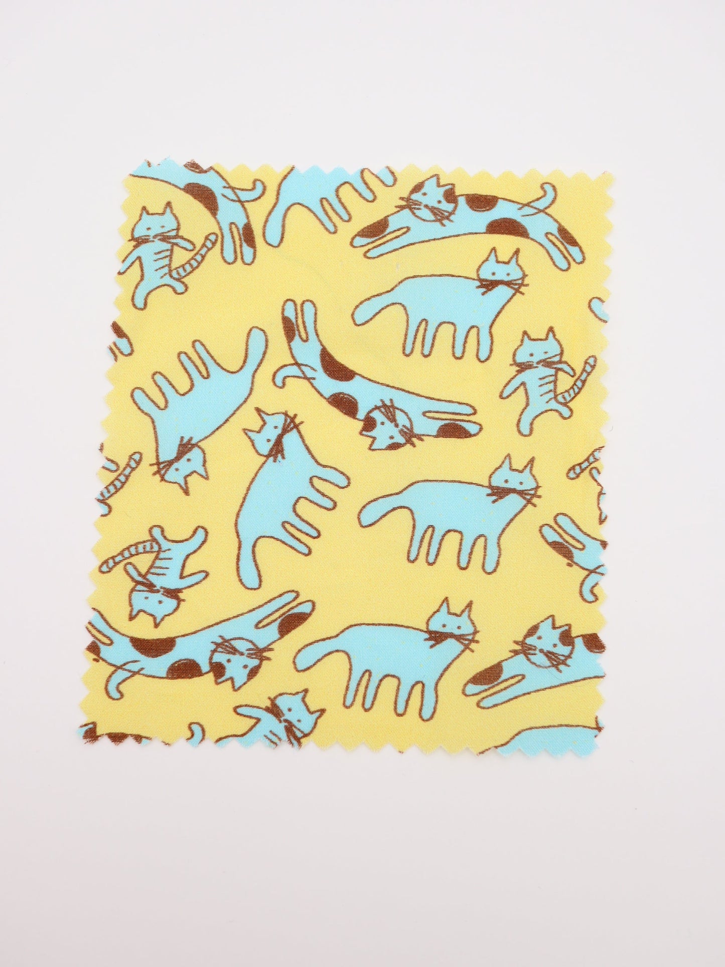 【25AW-050】猫村猫太さんプリント綿ローン　/0.5ｙあたり=～745円