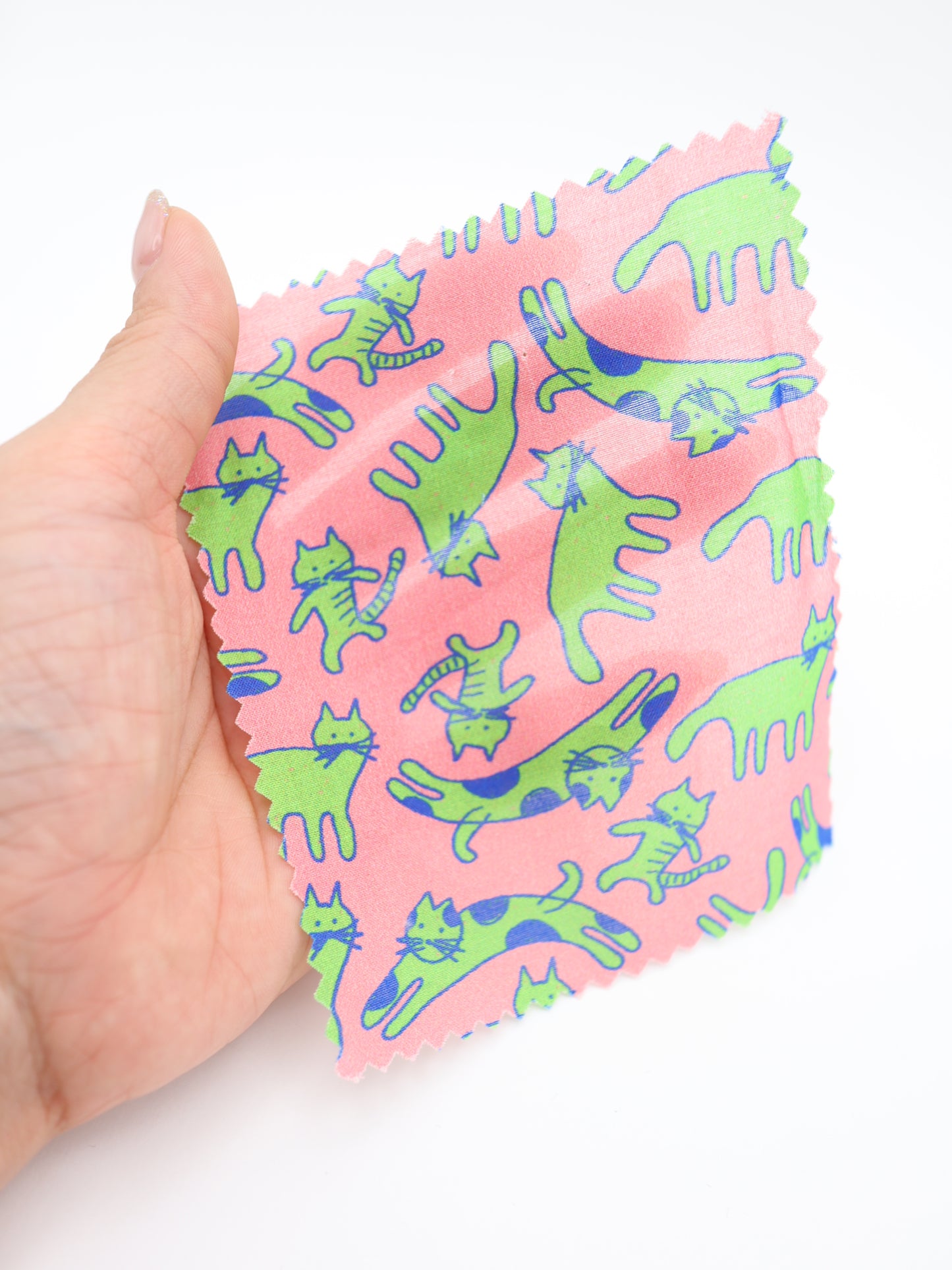 【25AW-050】猫村猫太さんプリント綿ローン　/0.5ｙあたり=～745円