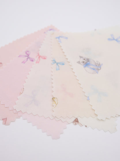 【25AW-046】おすわりしゃむねこ＆といぷーちゃんプリント綿ローン　/0.5ｙあたり=～795円