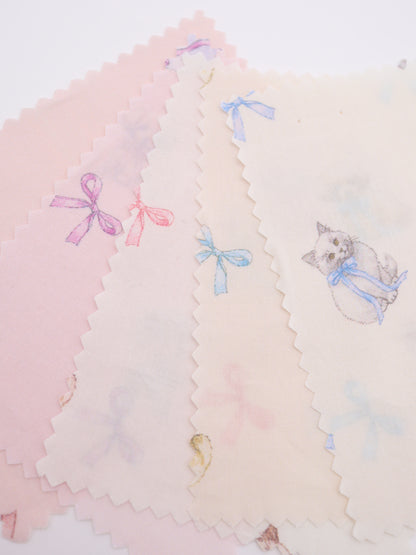 【25AW-046】おすわりしゃむねこ＆といぷーちゃんプリント綿ローン　/0.5ｙあたり=～795円